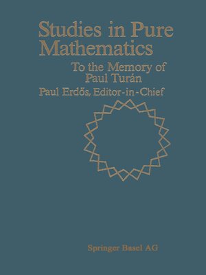 cover image of Studies in Pure Mathematics